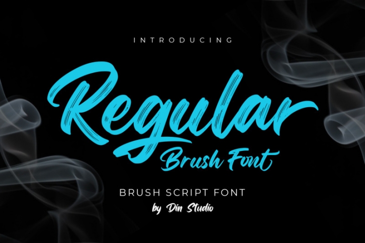 Regular Brush-Elegant Brush Font Font Download