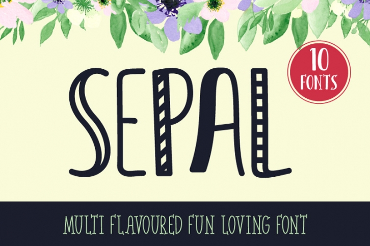SEPAL Multi Flavored & Fun Loving Font Font Download