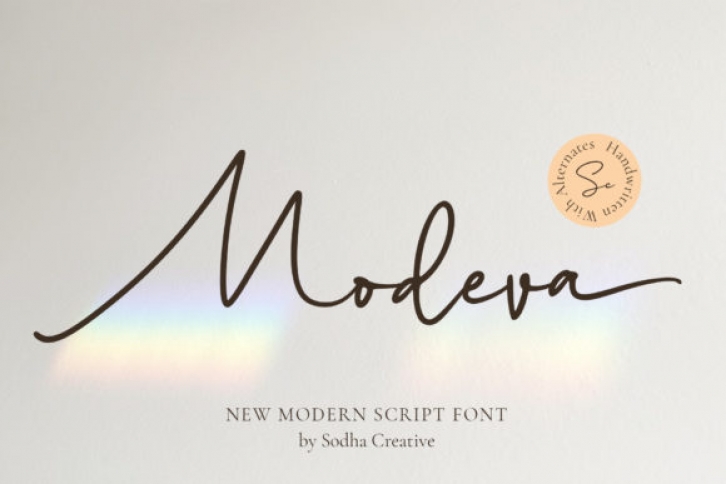 Modeva Font Download