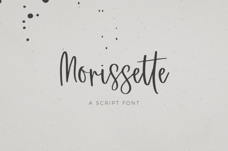Morissette Script Font Download