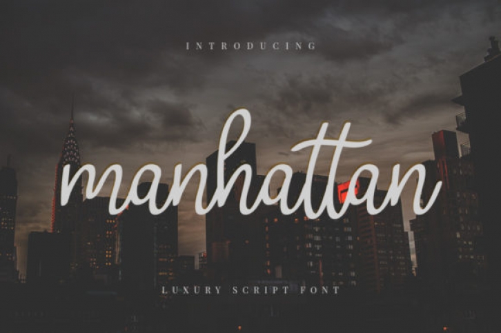 Manhattan Font Download