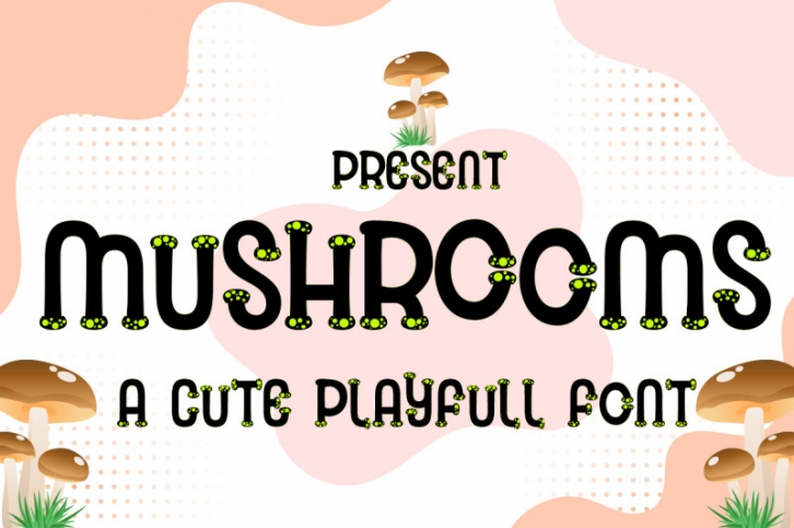 Mushrooms Font Download