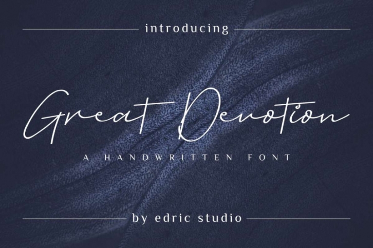 Great Devotion Font Download