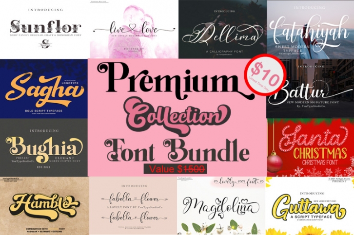 Profesional font Bundle  all collection Font Download