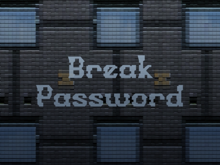 B Break Password Font Download
