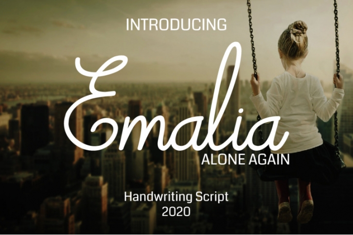 Emalia - Handwriting Script Font Font Download