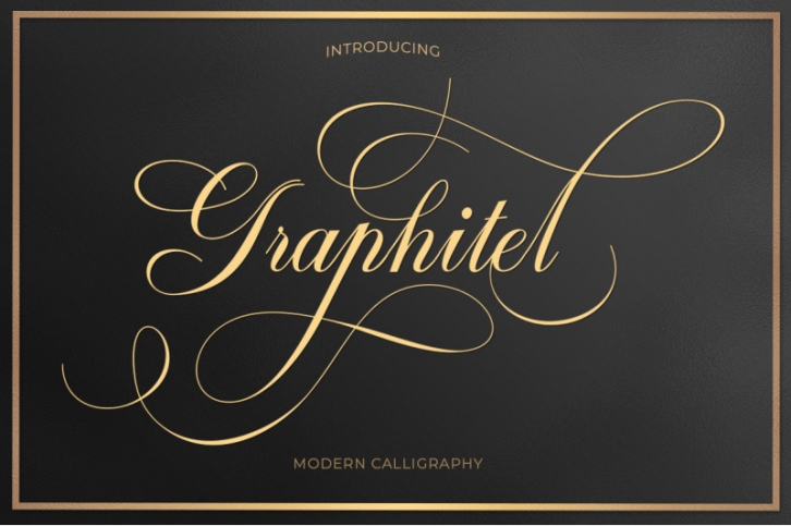 Graphitel Script + Ornament Font Download