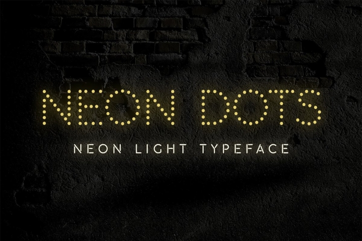 Neon Dots Font Download