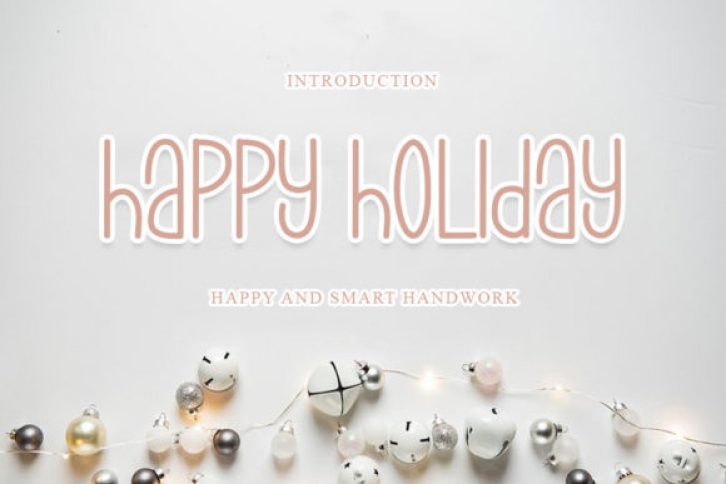 Happy Holiday Font Download