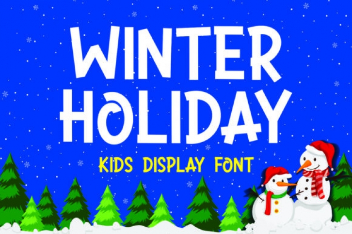 Winter Holiday Font Download