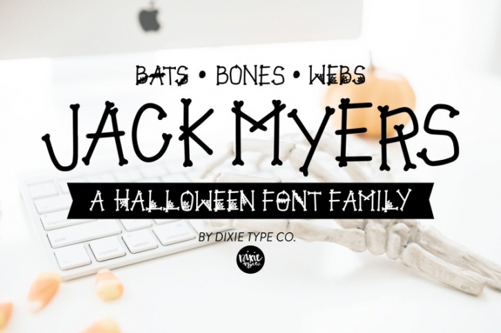 JACK MYERS Halloween Font Family Font Download