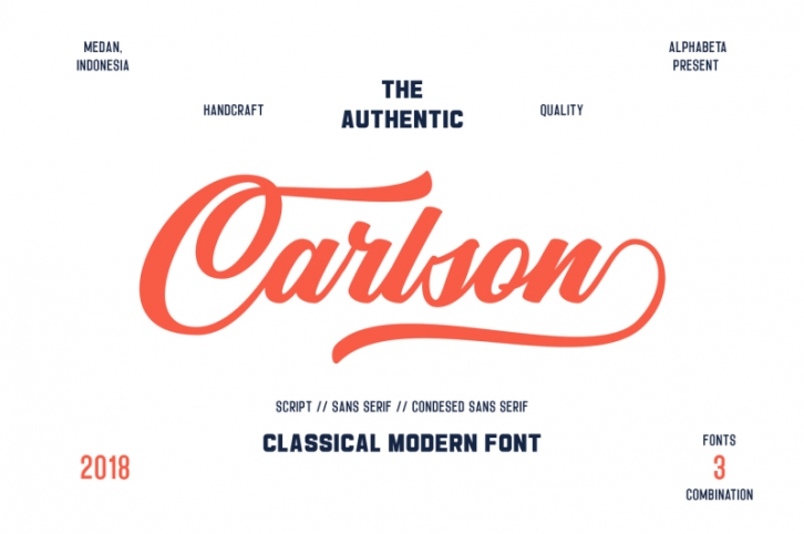 Carlson | 3 Font Combination Font Download
