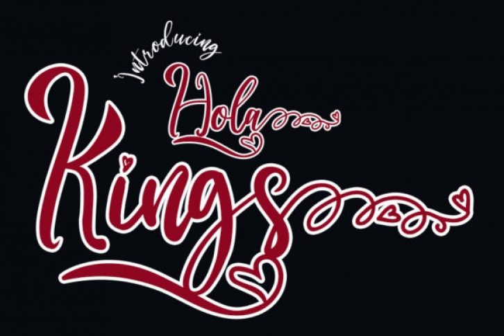 Hola Kings Font Download