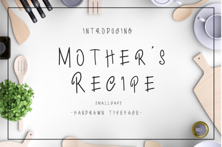 Mother's Recipe Font Download