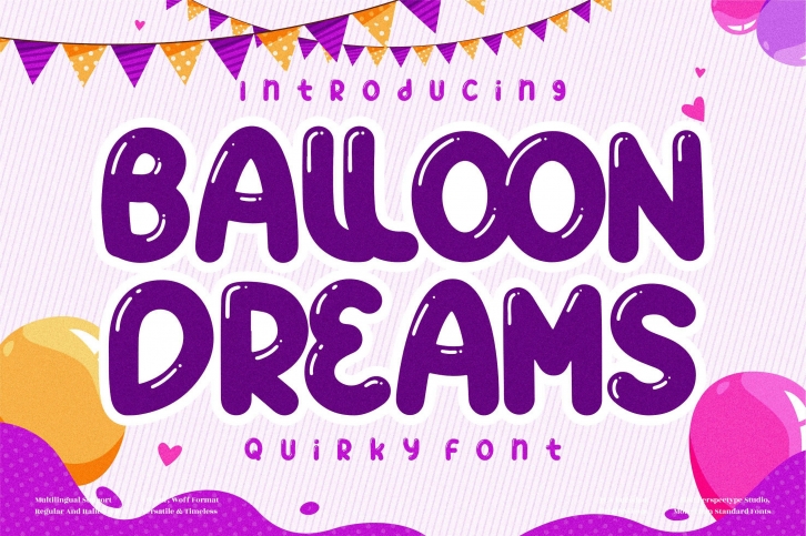 BALLON DREAMS Font Download