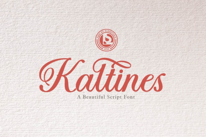 KALTINES - Script Font Download