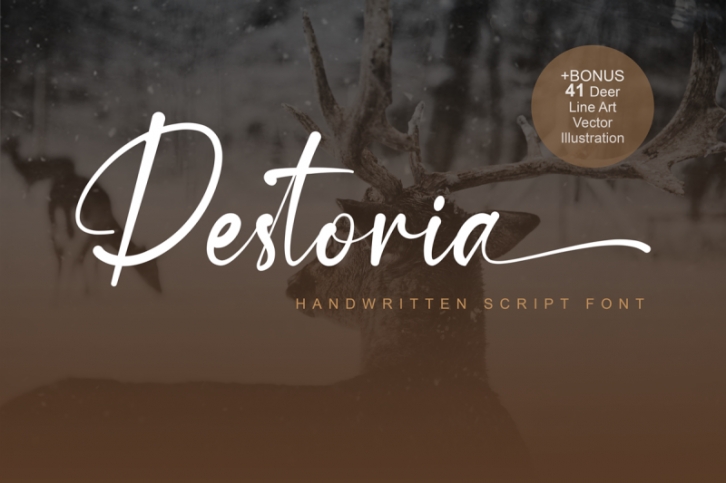 Destoria - Handwritten Font Font Download