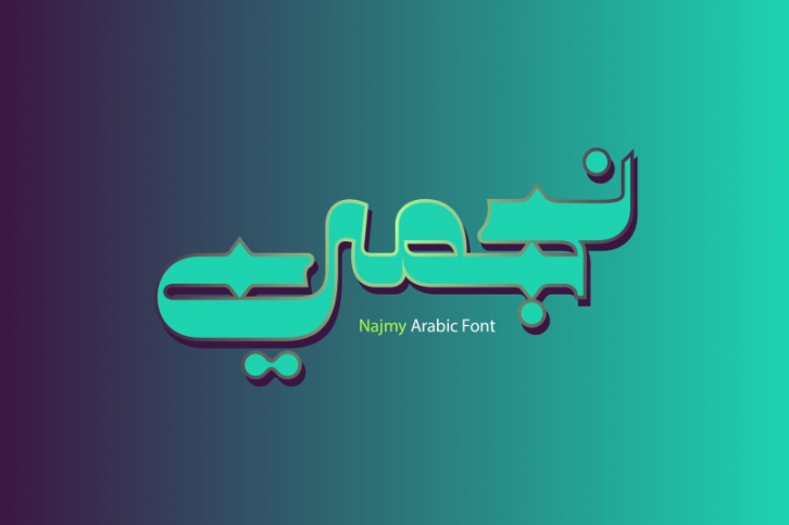 Najmy - Arabic Font Font Download