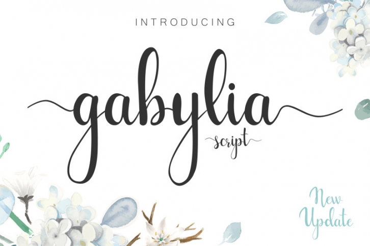 gabylia script font Font Download