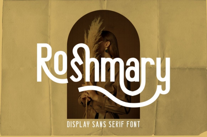 Roshmary - Display Sans Serif Font Font Download