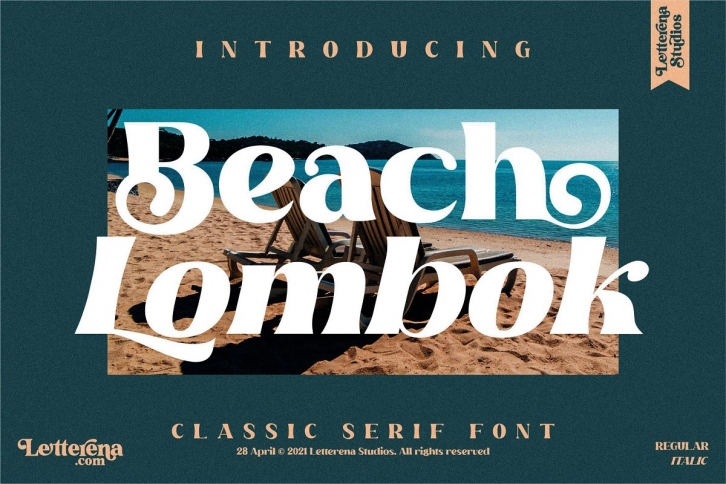 Beach Lombok Serif LS Font Download
