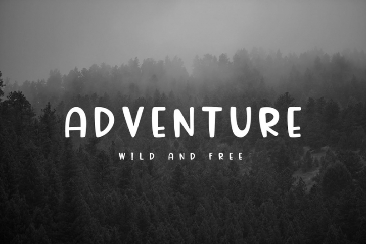 Adventure Font and Camping Pack Font Download