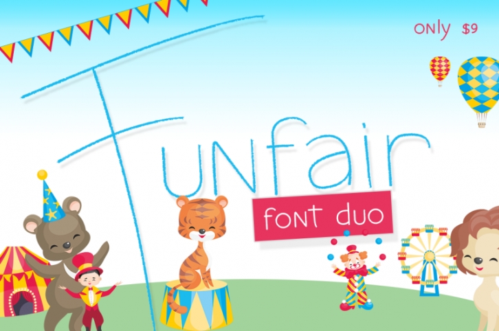 Funfair Font Duo Font Download