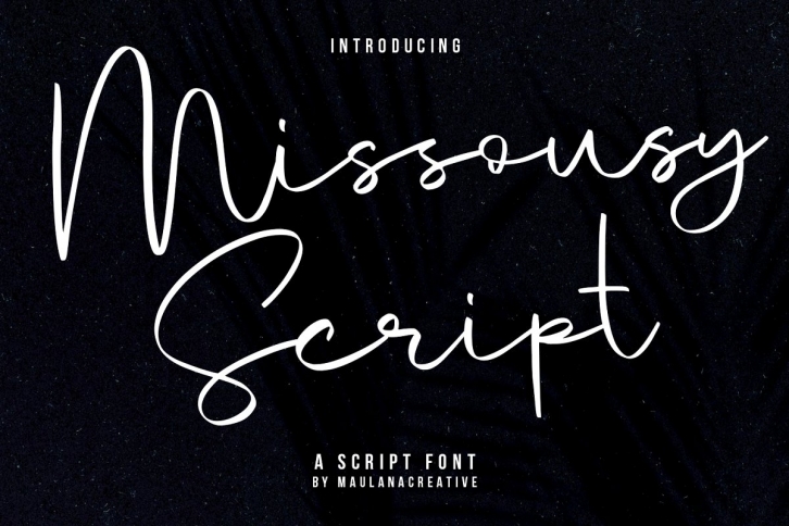 Missousy Handwritten Script Font Download