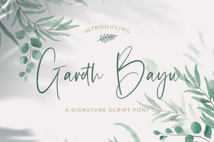 Gareth Bayu Font Download