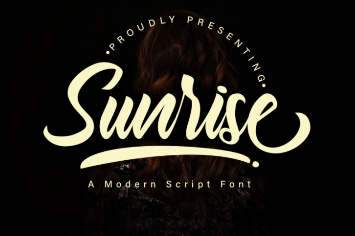 Sunrise Modern Script Font Download