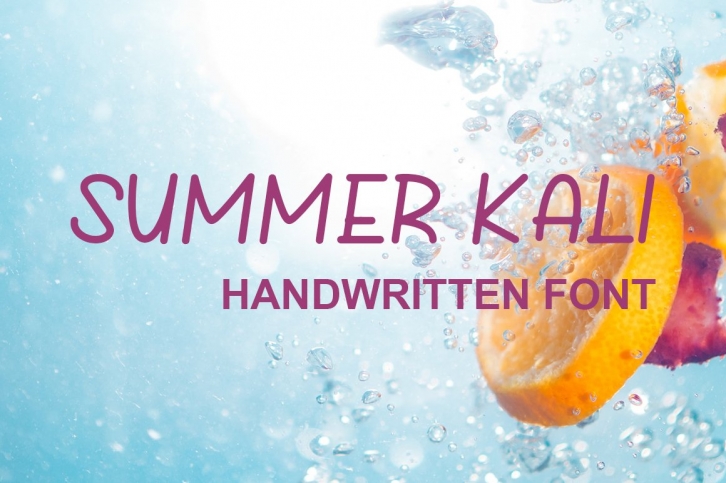 Summer Kali Font Download
