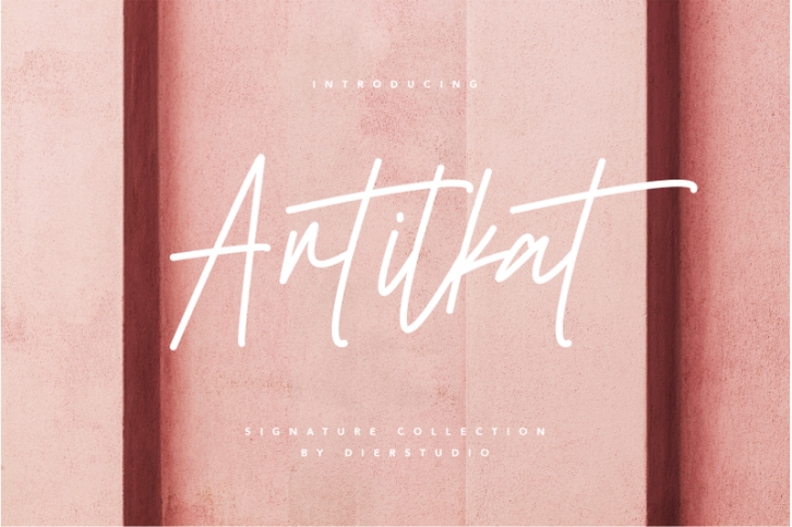 Antilkat Signature Font Download