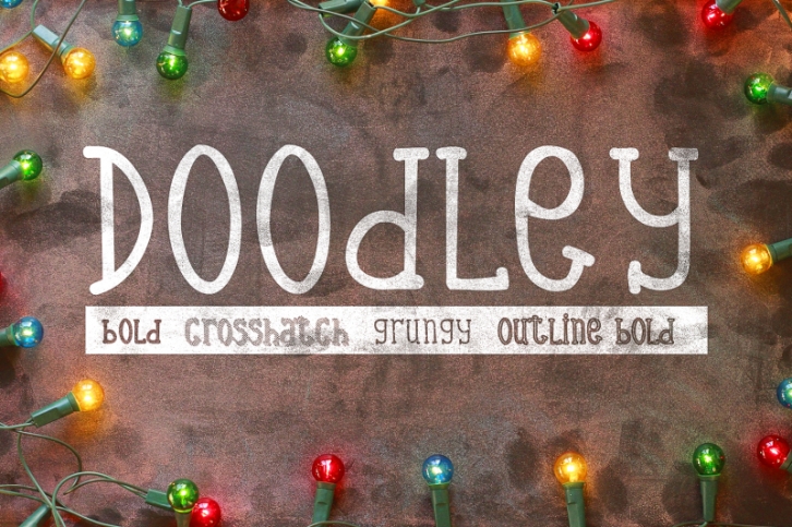 Doodley Font Family: 5 Handcrafted Fonts Font Download