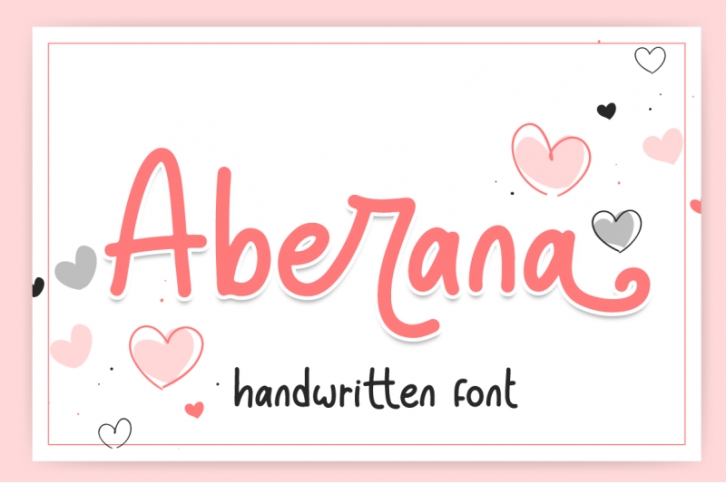 Aberana - Lovely Font Font Download