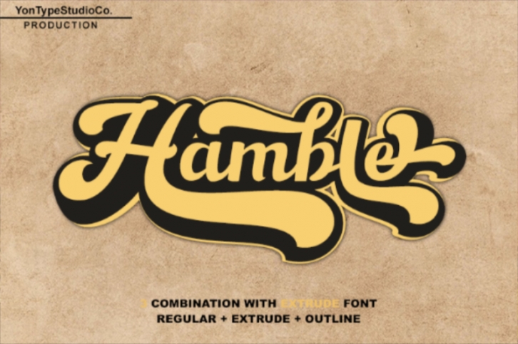 Hamble font Font Download