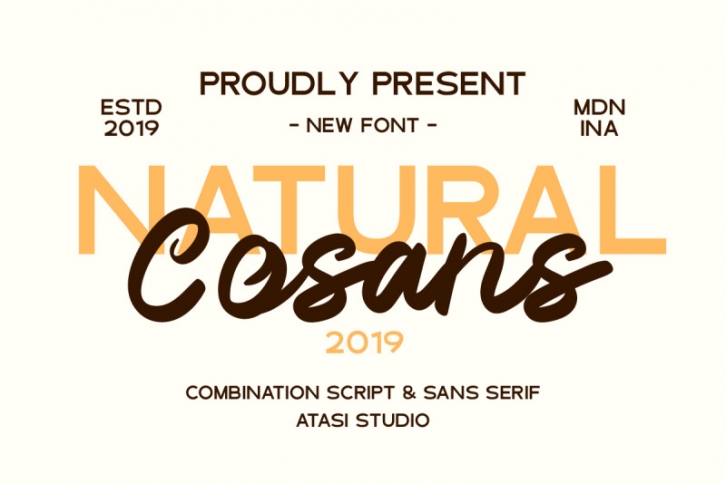 Cosans - Font Duo Font Download