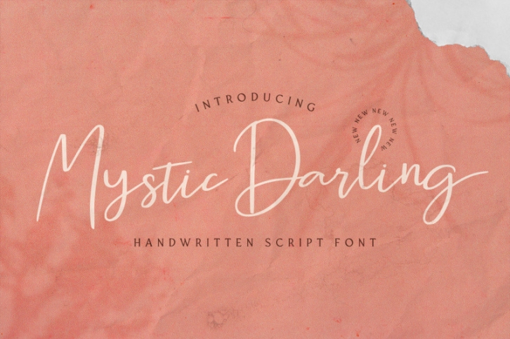 Mystic Darling - Handwritten Font Font Download