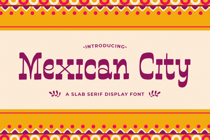 Mexican City Trial Font Download