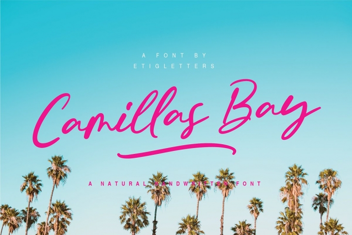 Camillas Bay + Extras Font Download