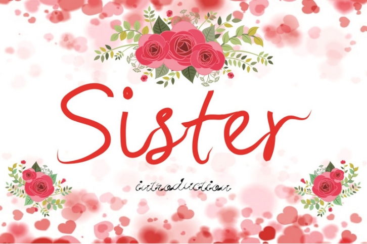 sister font Font Download