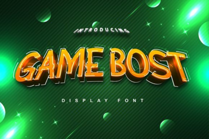 Game Bost Font Download