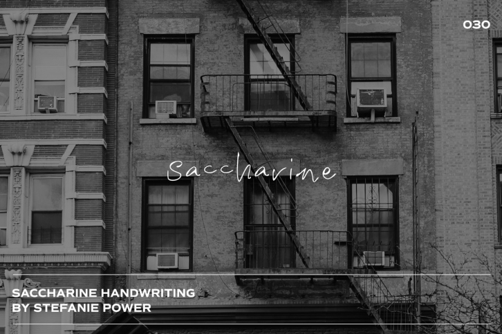 Saccharine Handwriting Font Download