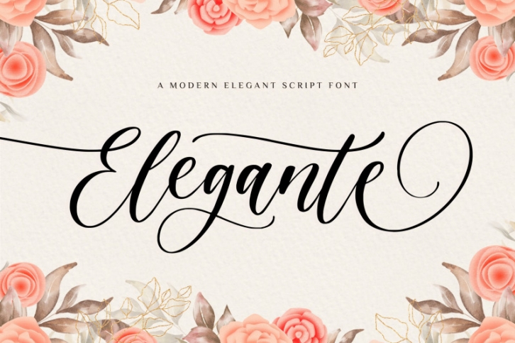 Elegante Modern Elegant Font Font Download