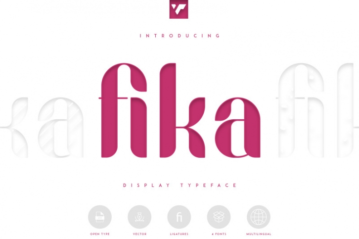 Fika Display typeface Font Download