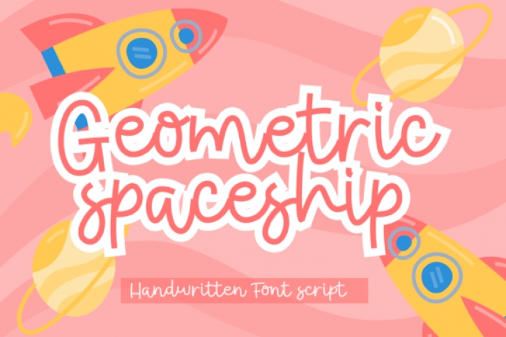 Geometric Spaceship Font Download