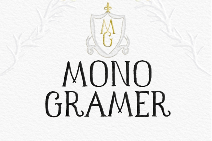 Monogramer. Classic and Rustic Hand lettered Font Font Download