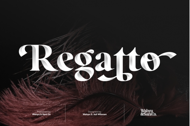 Regatto | Venetian Style Typeface Font Download