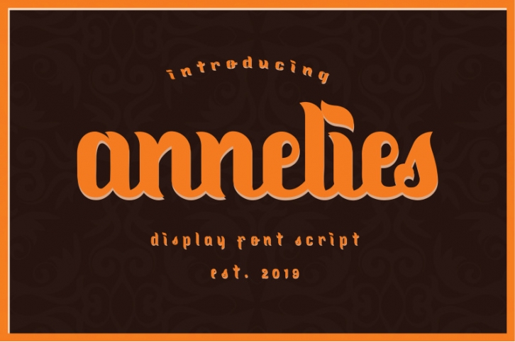 Annelies Display Script Font Font Download