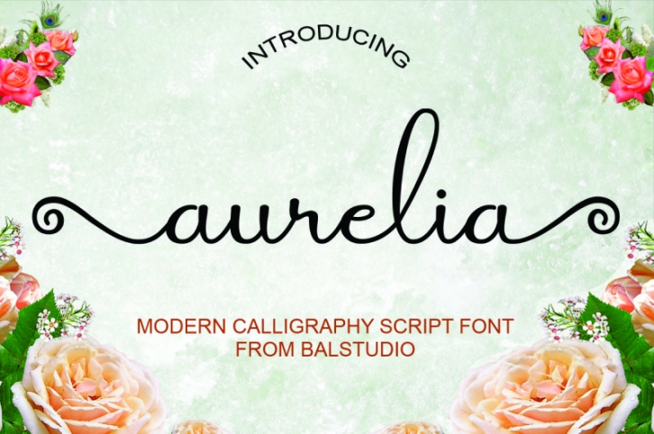 Aurelia Script Font Download