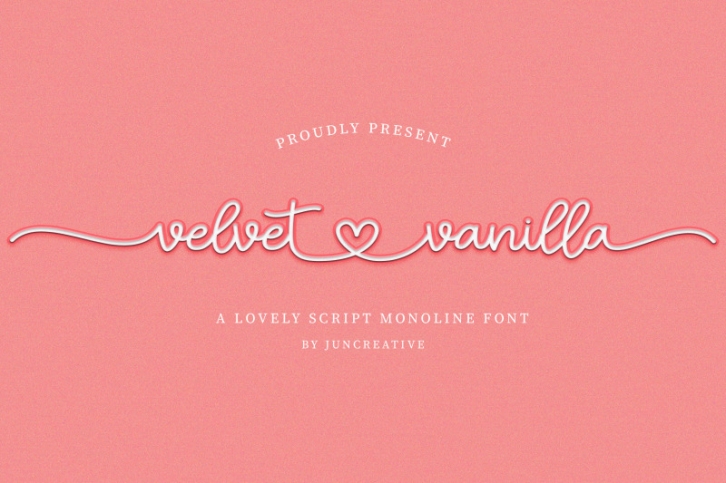 Velvet Vanilla Script Font Download